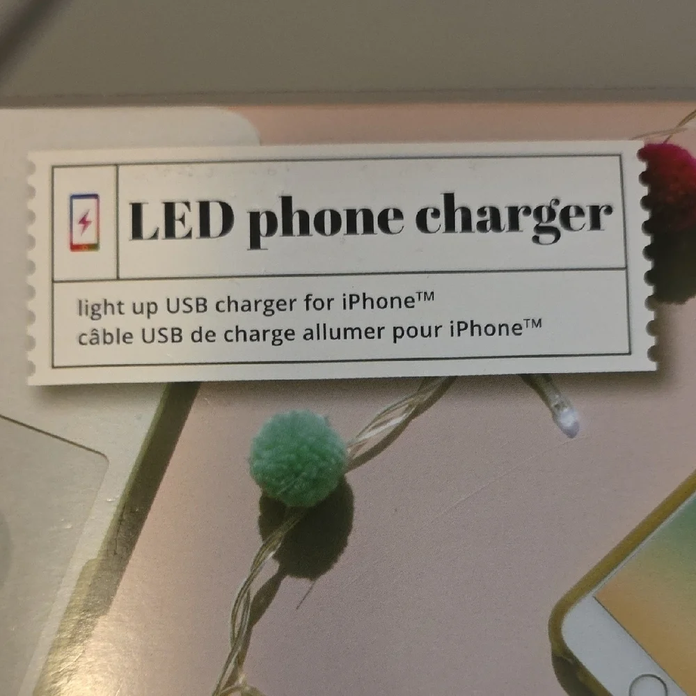 DCI Multicolor LED USB Charger for iPhone